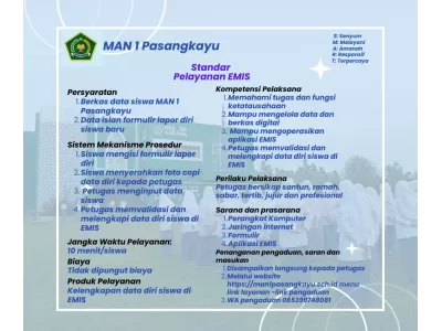 Standar Pelayanan EMIS