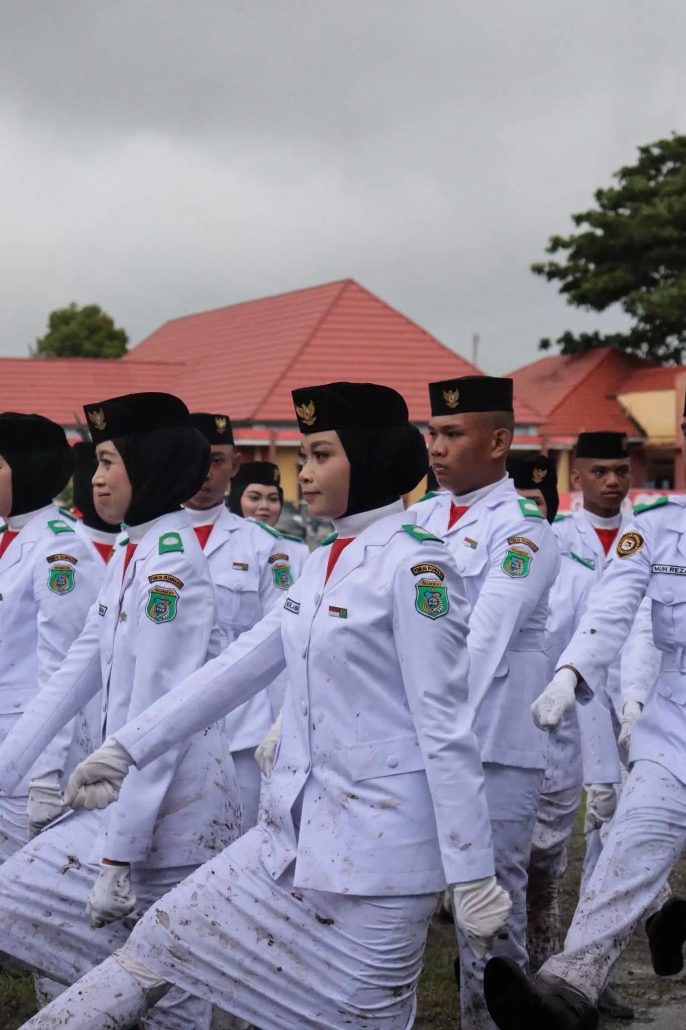 Senyum Bahagia Nurjannah usai laksanakan tugas 